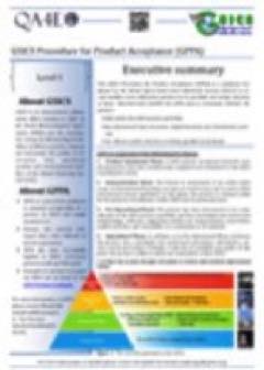 GSICS Procedure for Product Acceptance